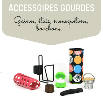 Accessoires pour gourdes écologiques